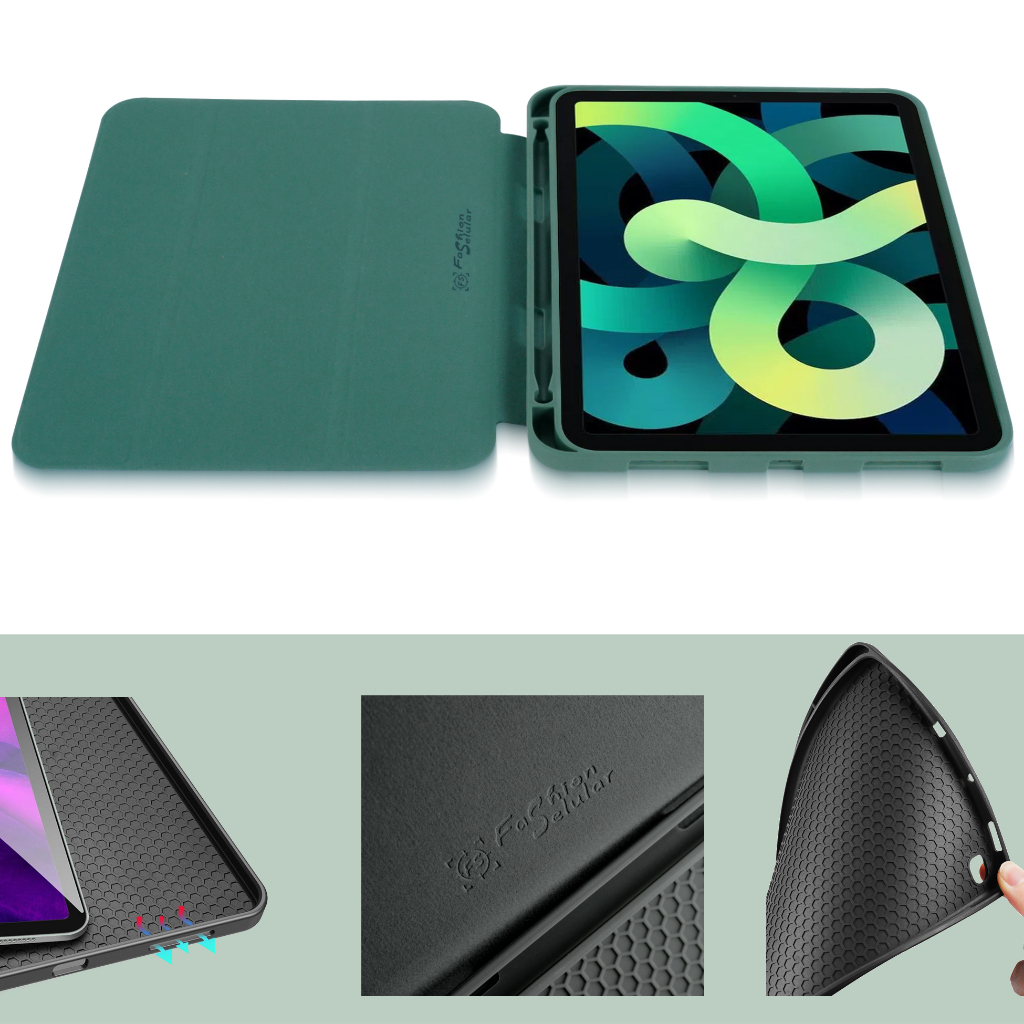 FS Trifold Case Samsung Tab FE S10 FE S10 Lite | A9 2023 / A9 LTE 8.7 นิ้ว | แท็บ A9+ 2023 | แท็บ S9