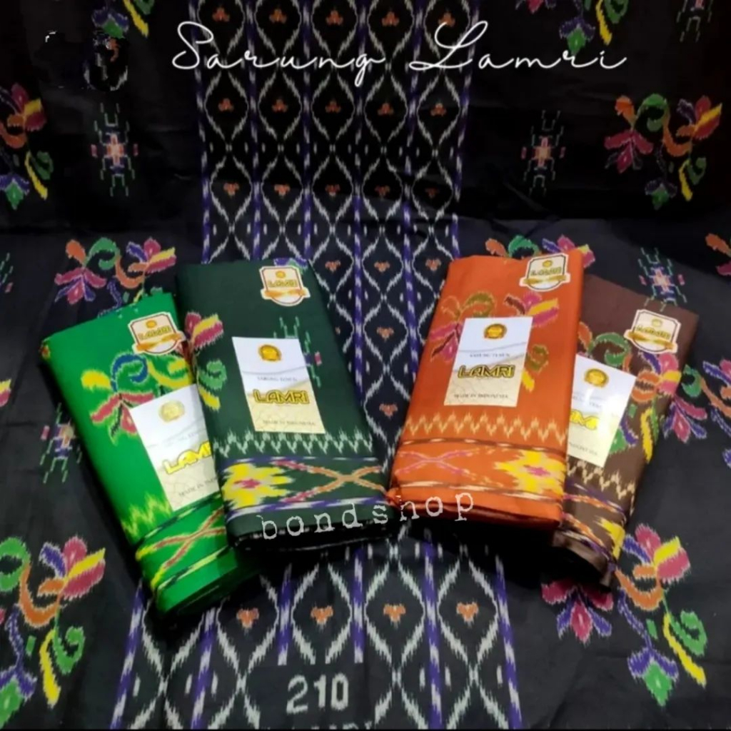 KATUN Lamri Cotton Sarong with LAMIRI Motif / Lamri Last Series 210 / Lamri Sarong New Series