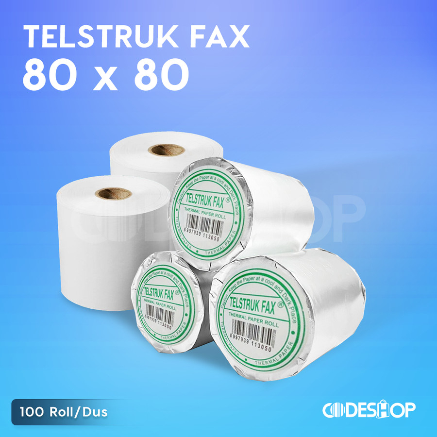 THERMALT กระดาษขนาด 80x80 MM - 80MM - 80x80MM THERMAROL