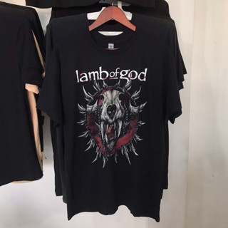 Kaos BAND OFFICIAL LAMB OF GOD - RADIAL (สินค้าของแท้)