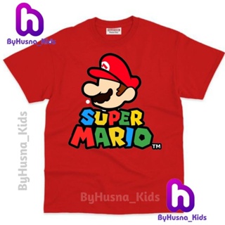 Super MARIO เสื้อผ้าเด็ก SUPER MARIO เสื้อยืดเด็ก UNISEX เสื้อผ้าเด็ก เด็กผู้หญิง เด็กผู้ชาย เสื้อผ้าเด็กวัยหัดเดิน วัสดุพรีเมี่ยม