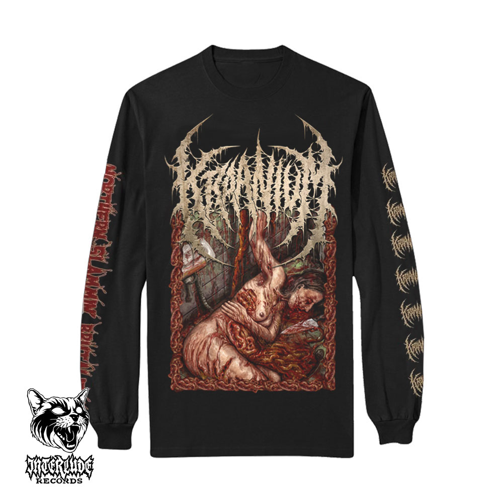 เสื้อแขนยาว DEATHPRESSIVE - KRAANIUM - ROTTING SKIN สีดํา