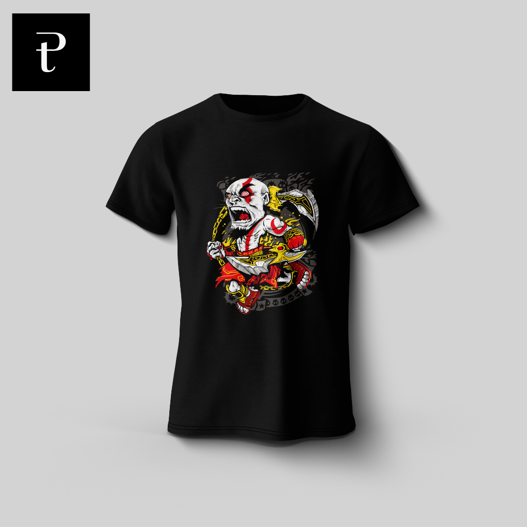 เกม เสื้อยืด God of War Kratos