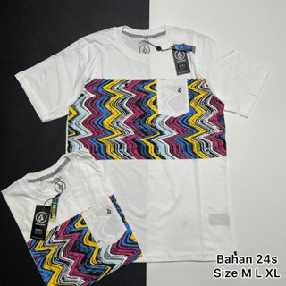 เสื้อยืด ลาย VOLCOM Amd 101 Surf White สําหรับผู้ชาย