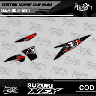 Suzuki NEX 1 NEZUKO DEMON MODE DEMON SLAYER เรียบง่าย