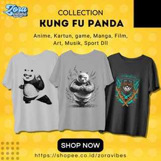 เสื้อยืด พิมพ์ลาย Kungfu PANDA TSHIRT Kung Fu PANDA สําหรับผู้ชาย