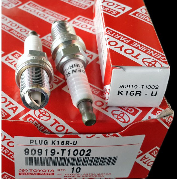 หัวเทียน yaris vios K16R-U แท้ 90919-T1002