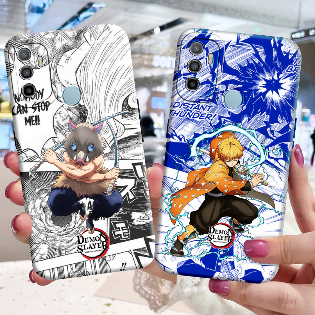เคสแบบกําหนดเอง Oppo Reno A1K/C2, A11K, A12/ A7/A5S, A3S, A58 4G/A78 4G Anime Demon Slayer