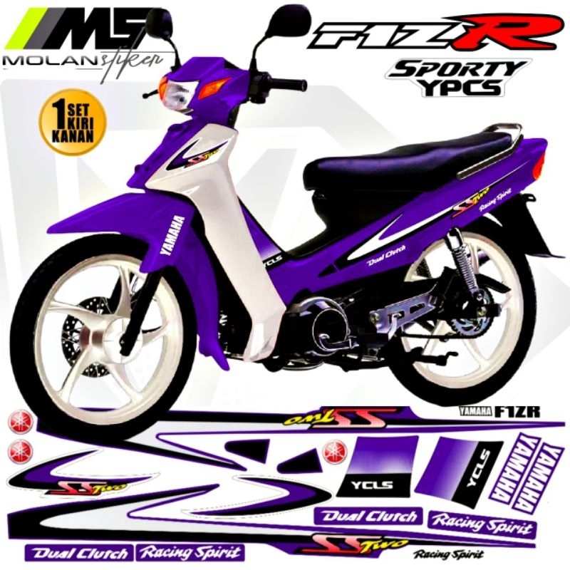 UNGU Decal สติกเกอร์ Striping Variation F1ZR Malaysia / Thailand SS TWO / Yamaha F1zr Ss Two 110 / F