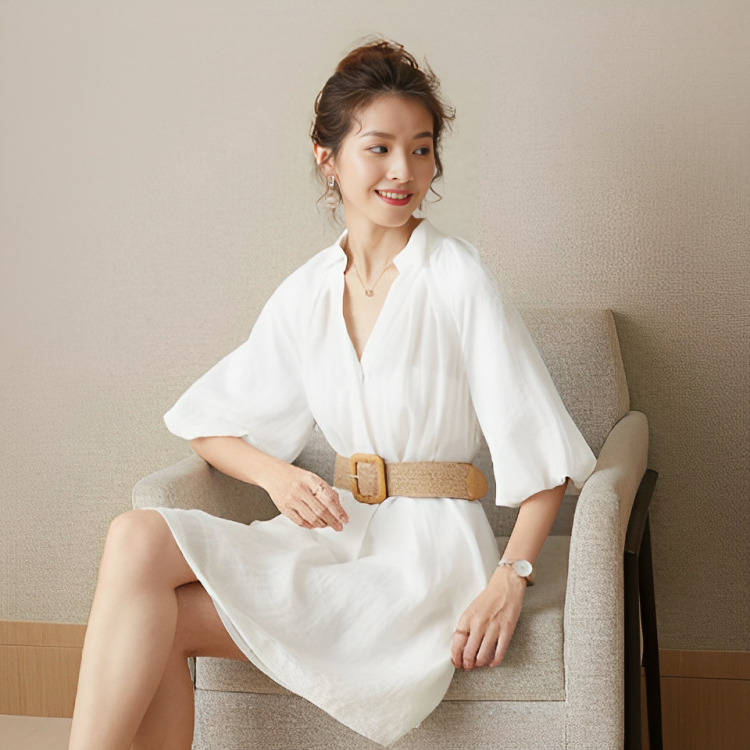 BELTSHOP Obi Belt Elastic Rubber Womens Fashion Belt Dress 0030