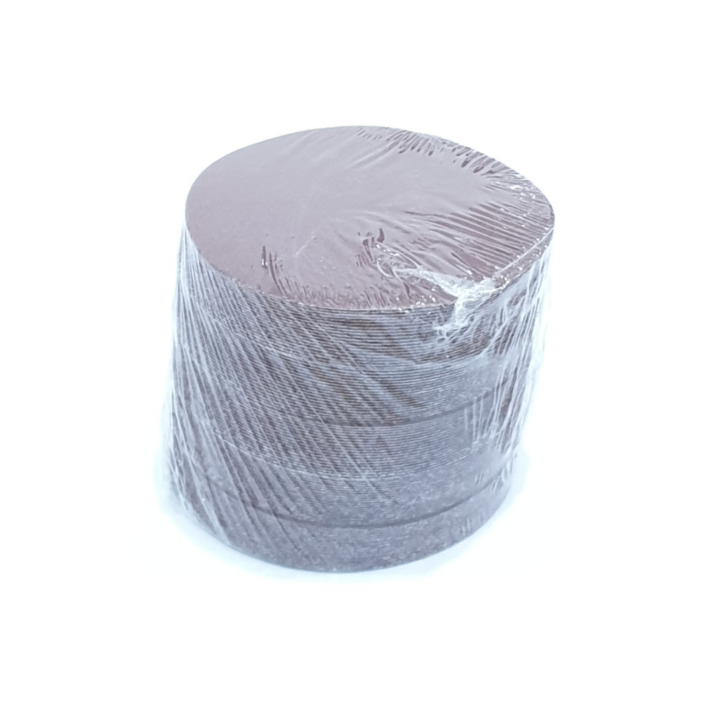 10 แผ่น P120 WL กระดาษทราย Velcro ทรงกลม 4" นิ้วกรวด 120 P120 (Diameter 10 ซม.)