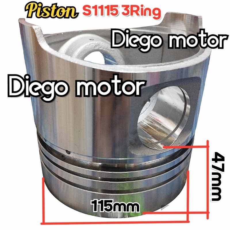 MESIN S1115 3R ลูกสูบ Seher เท่านั้น Dongfeng Tian Li Shark ดีเซลเครื่องยนต์ 24PK