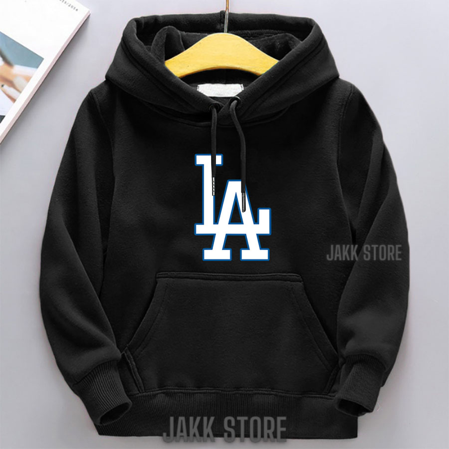 ที่ เสื้อกันหนาวมีฮู้ดสําหรับเด็กอายุ 3 4 5 6 7 8 9 10 11 12 13 ปี โฮดี้ ลอสแองเจลิส เสื้อกันหนาวสําหรับเด็กชาย