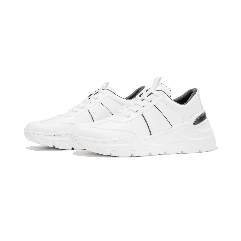 DEVANO BLACK - Nazreal Footwear รองเท้าผ้าใบ Loops รองเท้าลําลอง Unisex รุ่นใหม่ล่าสุด Sporty