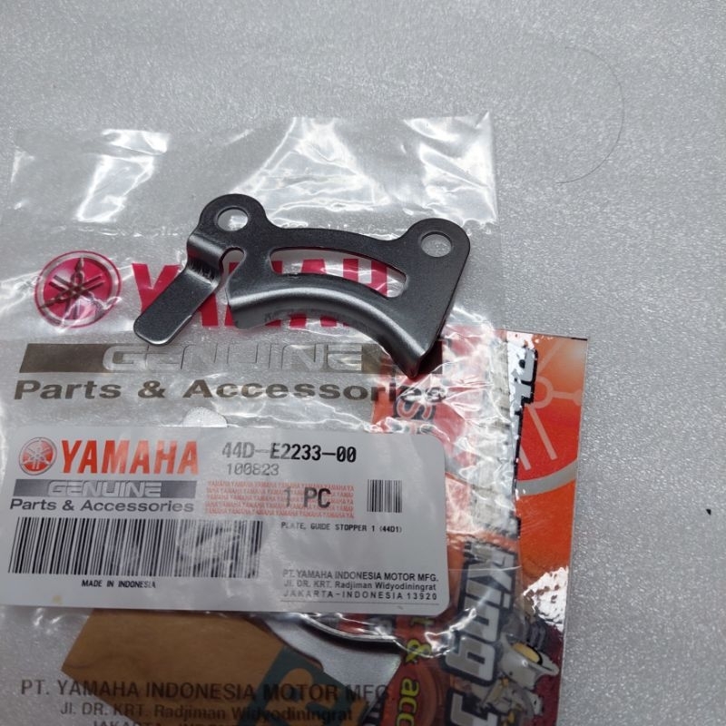 Original yamaha xeon mio j m3 z soul gt guide stopper plate 44d e2233 00