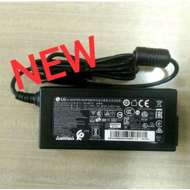 LG TV ADAPTER (AC ADAPTER) DA-48F19 - 19.0V ~ 2.53A - 48.07W ใหม่ต้นฉบับ