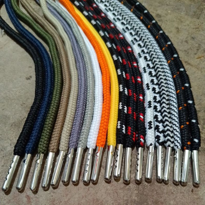 สายฮูด Aglet สีเงินพรีเมี่ยม สายกางเกงสปอร์ต aglet สีเงินกลม / สายรัดกางเกงหัวเหล็กระดับพรีเมียม