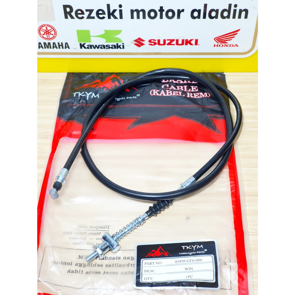 สายเบรกหน้า HONDA WIN 45450-GF6 TAKAYAMA TKYM S01