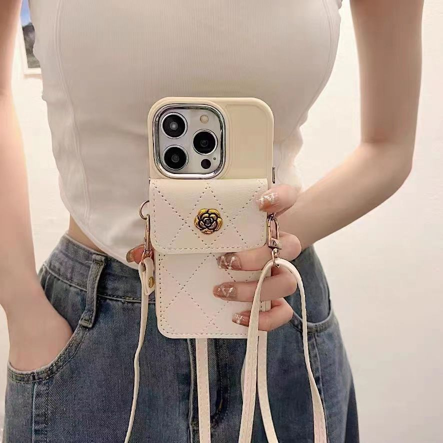 FH84 EQ16 กระเป๋าสตางค์สลิงสําหรับ Xiaomi Redmi A1 A1 + A2 A3 4A 4 4X 5 5A 5 + 6 6A 7 7A 8 9 Prime 9