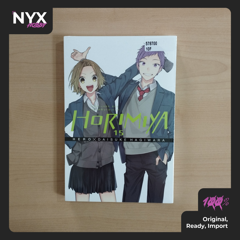 Horimiya Manga การ์ตูนภาษาอังกฤษนําเข้าเล่ม 15