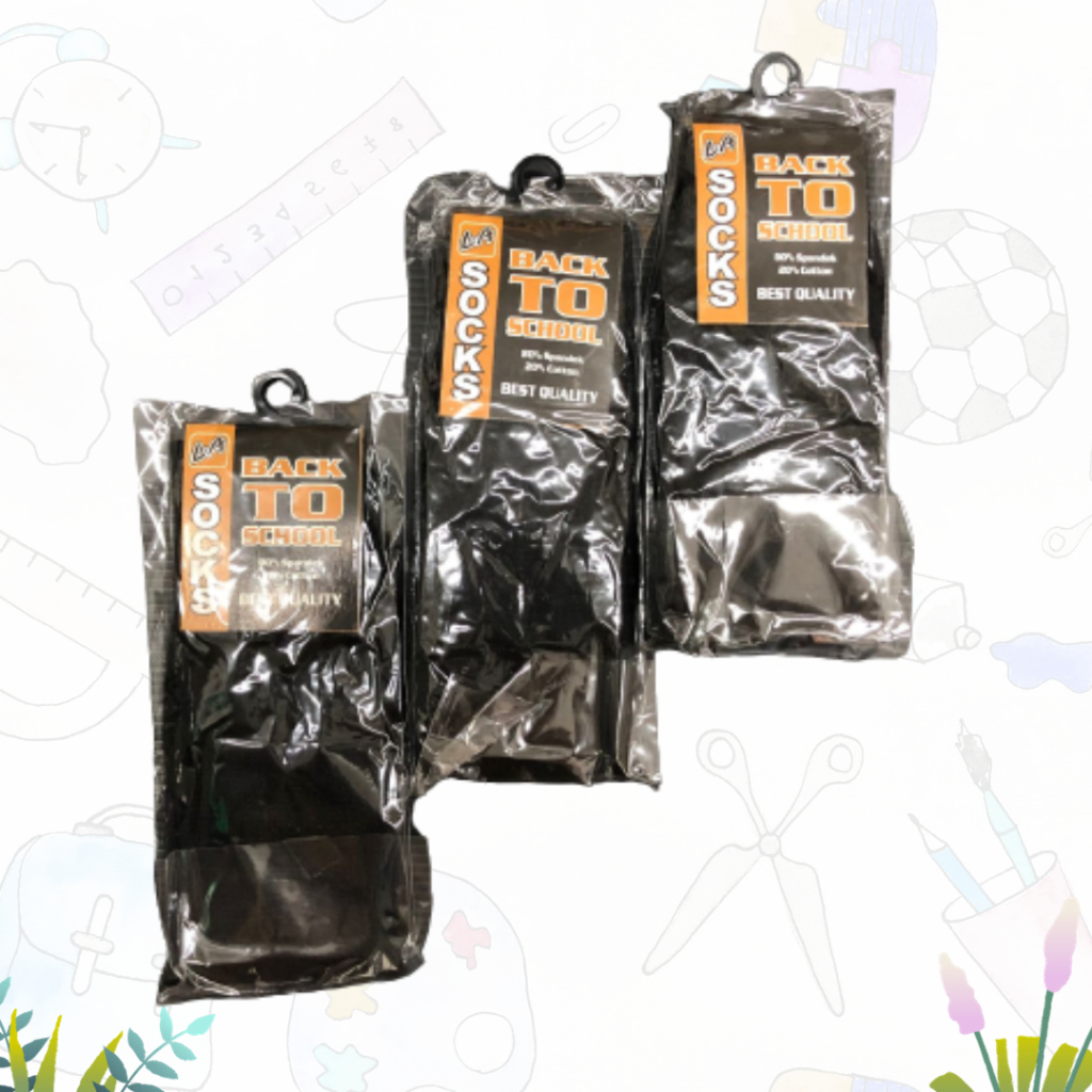 BLACK ELEMENTARY SCHOOL SOCKS / BLACK ELEMENTARY SCHOOL SOCKS BACK TO SCHOOL