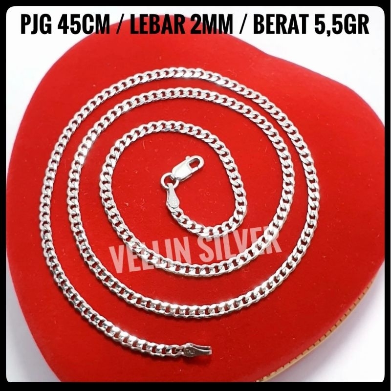 925 SILVER NECKLACE JEWELRY / 925 SILVER DRAGON SCALE NECKLACE WITH WHITE GOLD PLATED