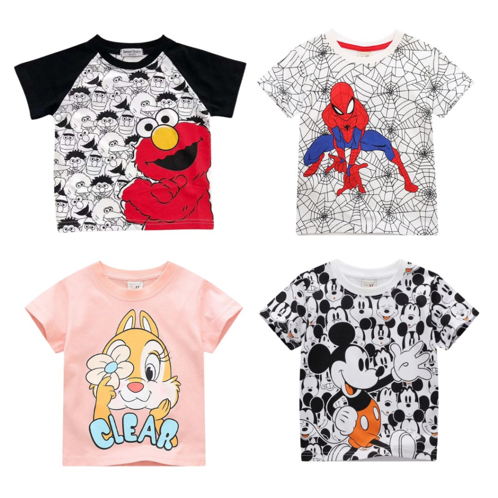 Bebe Fashion Tee/ เสื้อยืดเด็ก Unisex/ เสื้อยืดเด็กน่ารัก/ Kids Top