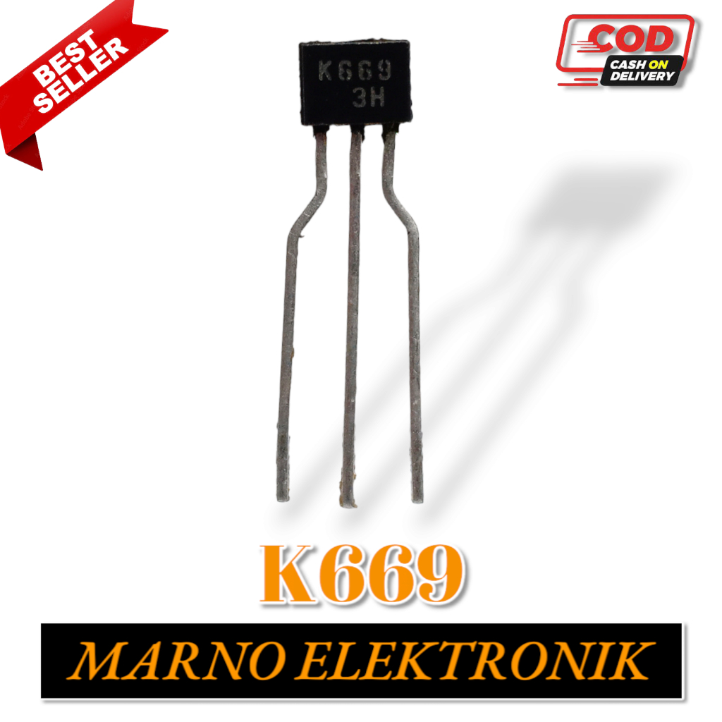 TRANSISTOR TR 2SK669 2SK 669 2S K669 K 669 ต้นฉบับต้นฉบับ