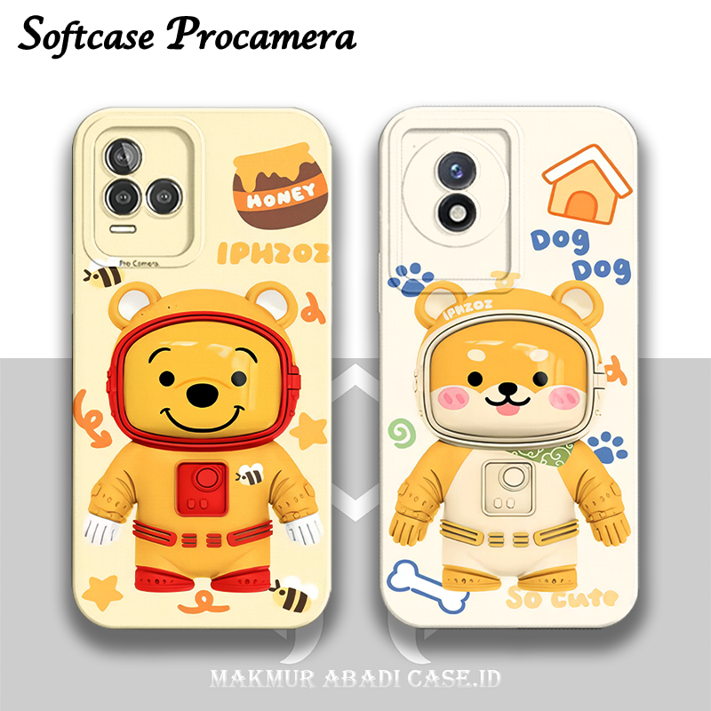 SOFTCASE PROCAMERA COUPLE VIVO Y27 5G Y36 4G V27 V27E V25 PRO V25E V23E V23 V15 V15PRO Y19 Y17 Y12 Y