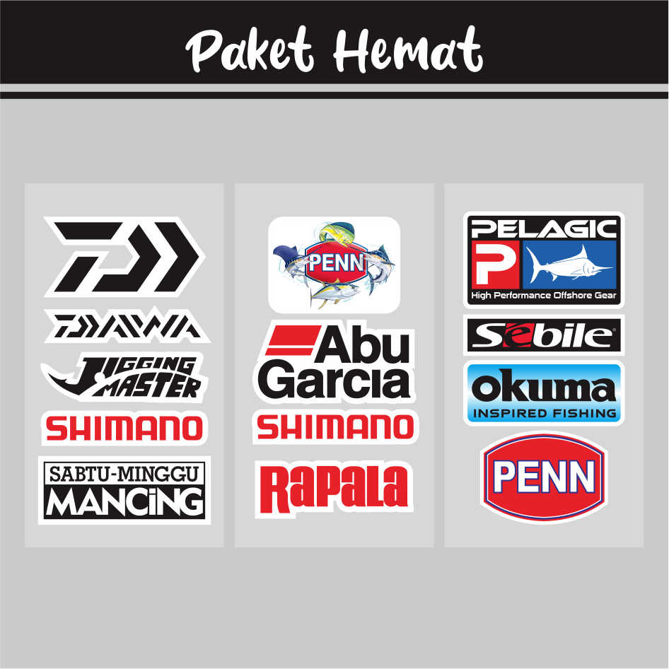 สติ๊กเกอร์ตกปลา 3 สติ๊กเกอร์ตกปลา Mania, สติ๊กเกอร์แบรนด์ตกปลา, สติ๊กเกอร์ Daiwa