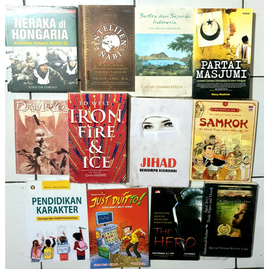 หนังสืออ่านของ HISTORY, MUSIC, ETC