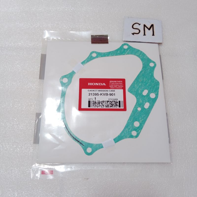 บรรจุ Perpak ปะเก็นกรณีเพลา Beat Scoopy Spacy Vario 110 คาร์บูเรเตอร์ Fi ฉีด 21395-KVB-901 ของแท้ Ho