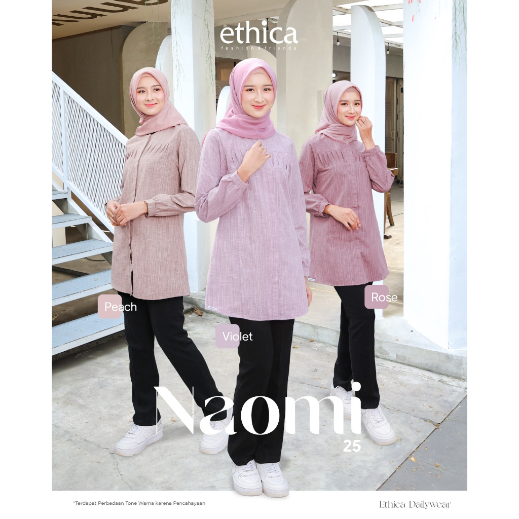 KEMEJA ETHICA NAOMI 25 SHIRT/BLOUSE LATEST 2023