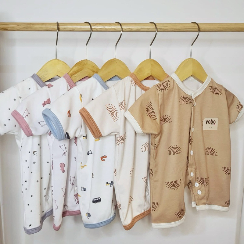 ชุดทารกแรกเกิด YOBO Baby Jumper | เสื้อผ้าเด็ก Jumper Romper SQUARE JUMPER