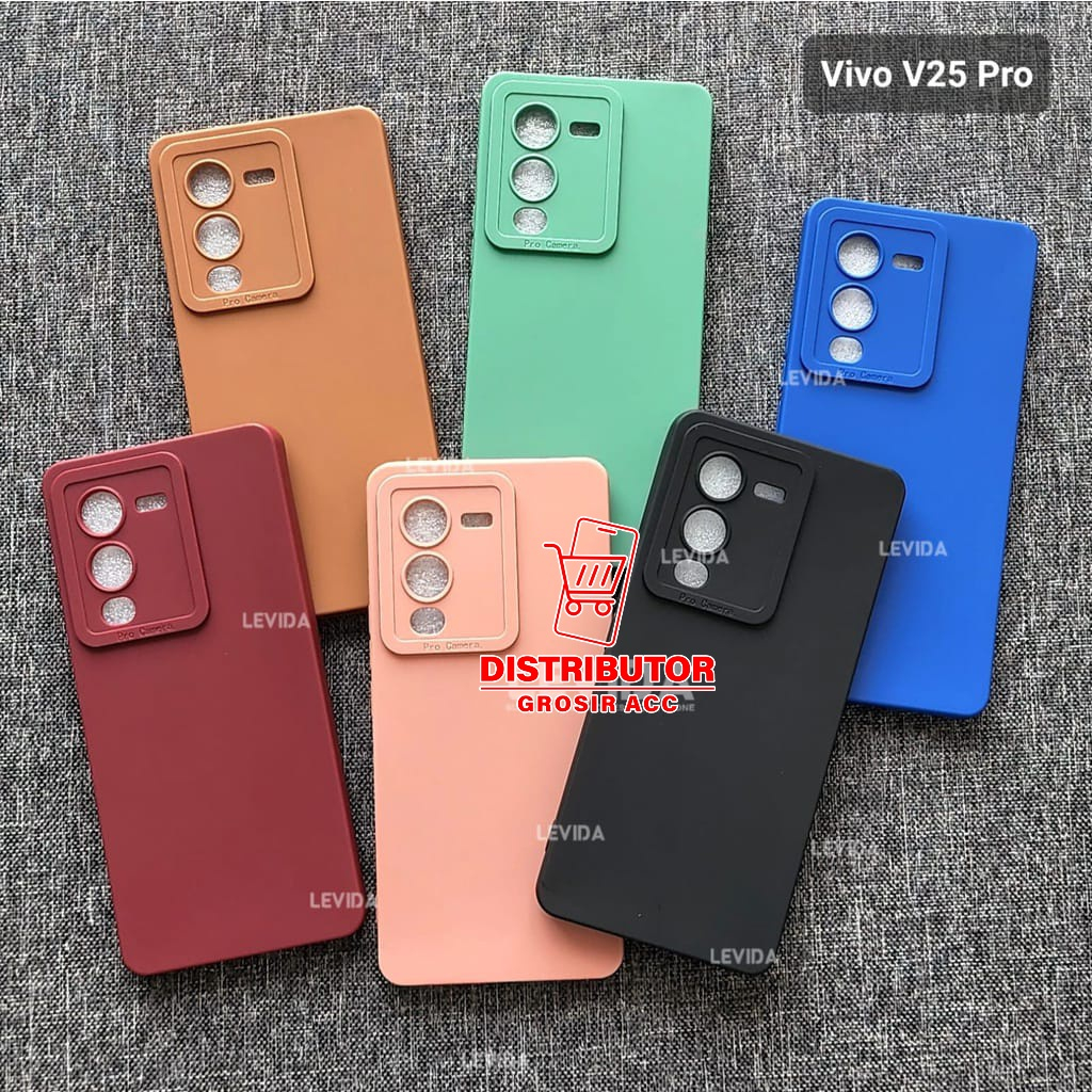 เคส VIVO V25 PRO MACAROON PRO เคสกล้อง VIVO V25 PRO