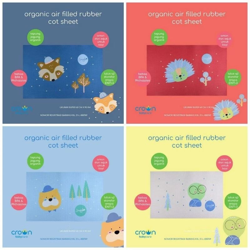 มงกุฎมงกุฎ | Snuggle Baby Mat Rubber Ondo Motif / เสื่อรองกันรด Crown Snuggle Motif