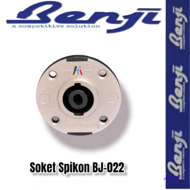 BENJI BJ-022 ซ็อกเก็ตเดือยกลมสีเงิน