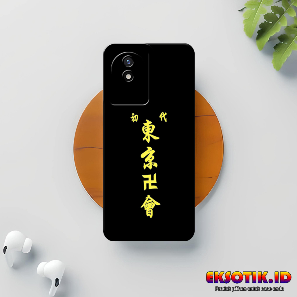 VIVO Y02T กรณี Eksotik.id VIVO Y02T ปลอก VIVO Y02T ซิลิโคนโทรศัพท์มือถือผิวอุปกรณ์เสริม Hardcase Sof