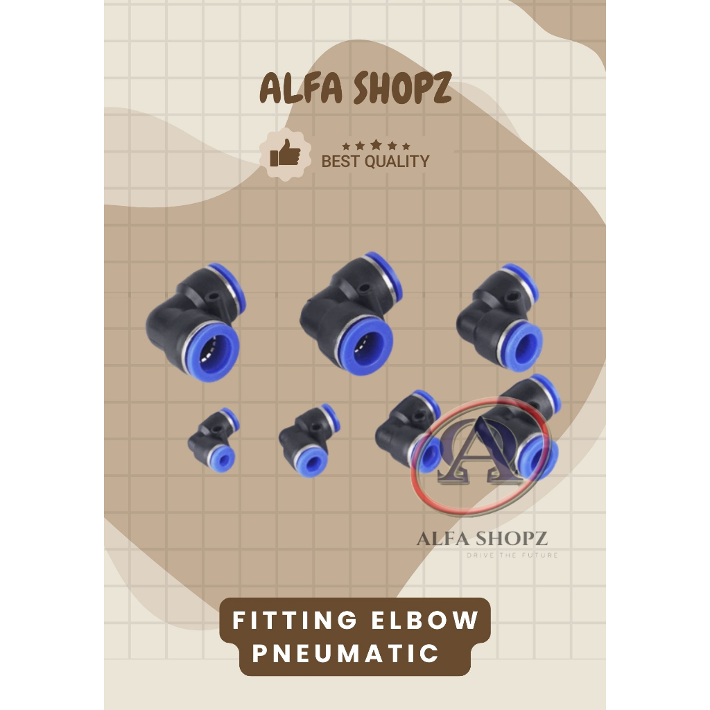 ท่อ PEEUMATIC ELBOW FITTING PNEUMATIC ELBOW