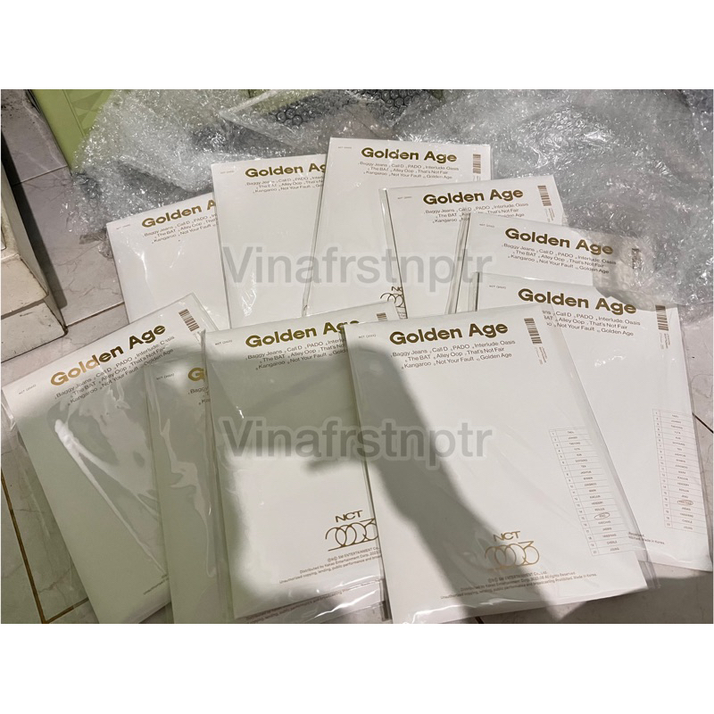 ! อัลบั้มที่ 4 NCT 2023 NCT U Dream 127 Golden Age ปิดผนึกสะสมอย่างจําแนก ver