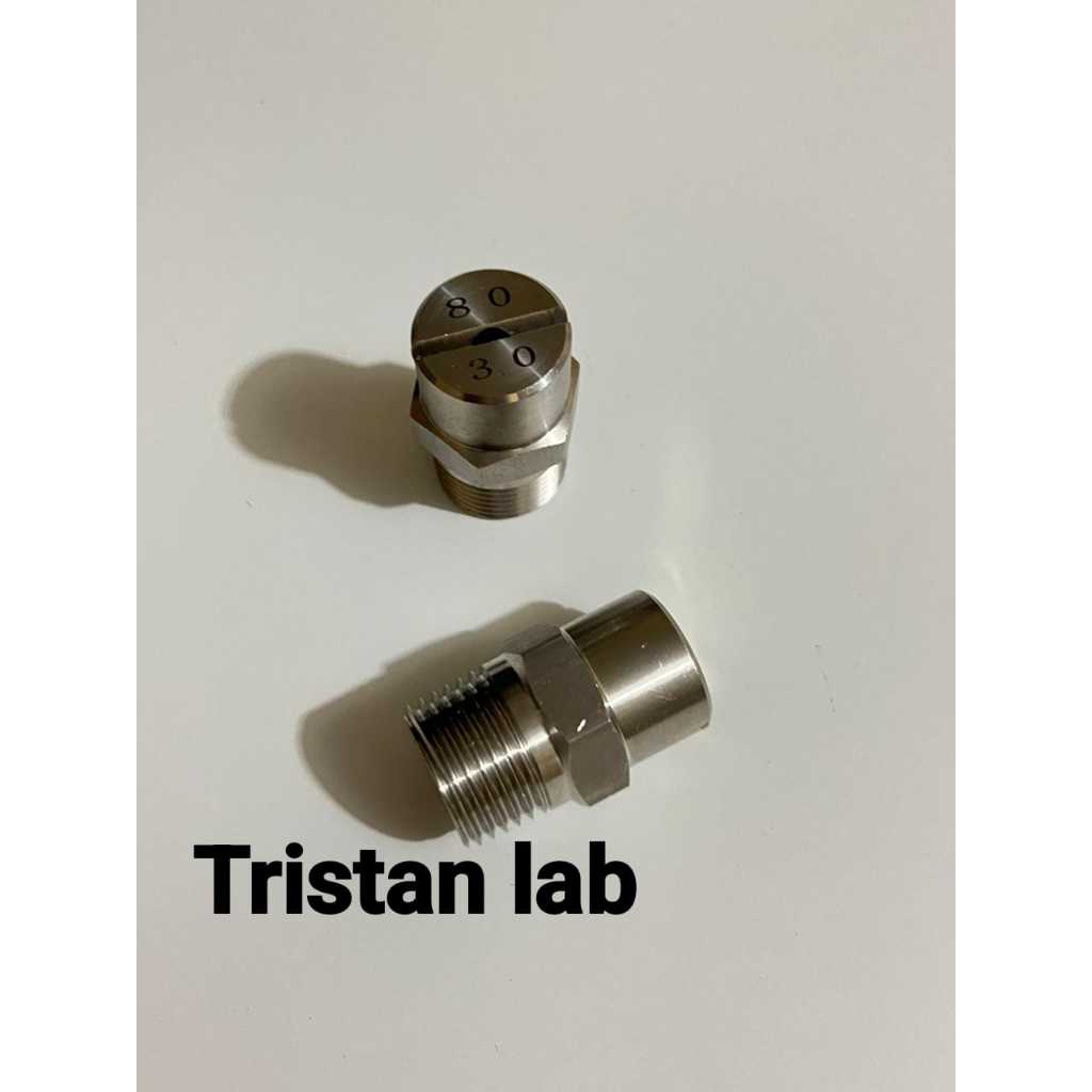 NOZZLE (1/2" 8030) สเปรย์ VEE JET 1/2" 80 องศา Type 8030