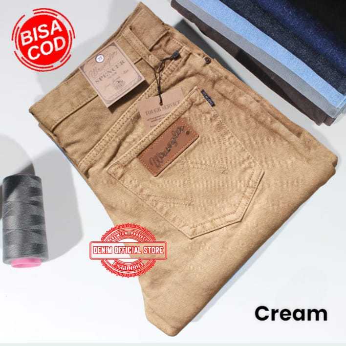 DENIM - กางเกงยีนส์ยาวผู้ชาย WRANGLER | กางเกงยีนส์มาตรฐาน | REGULAR REGULAR REGULAR REGULAR | 28-38