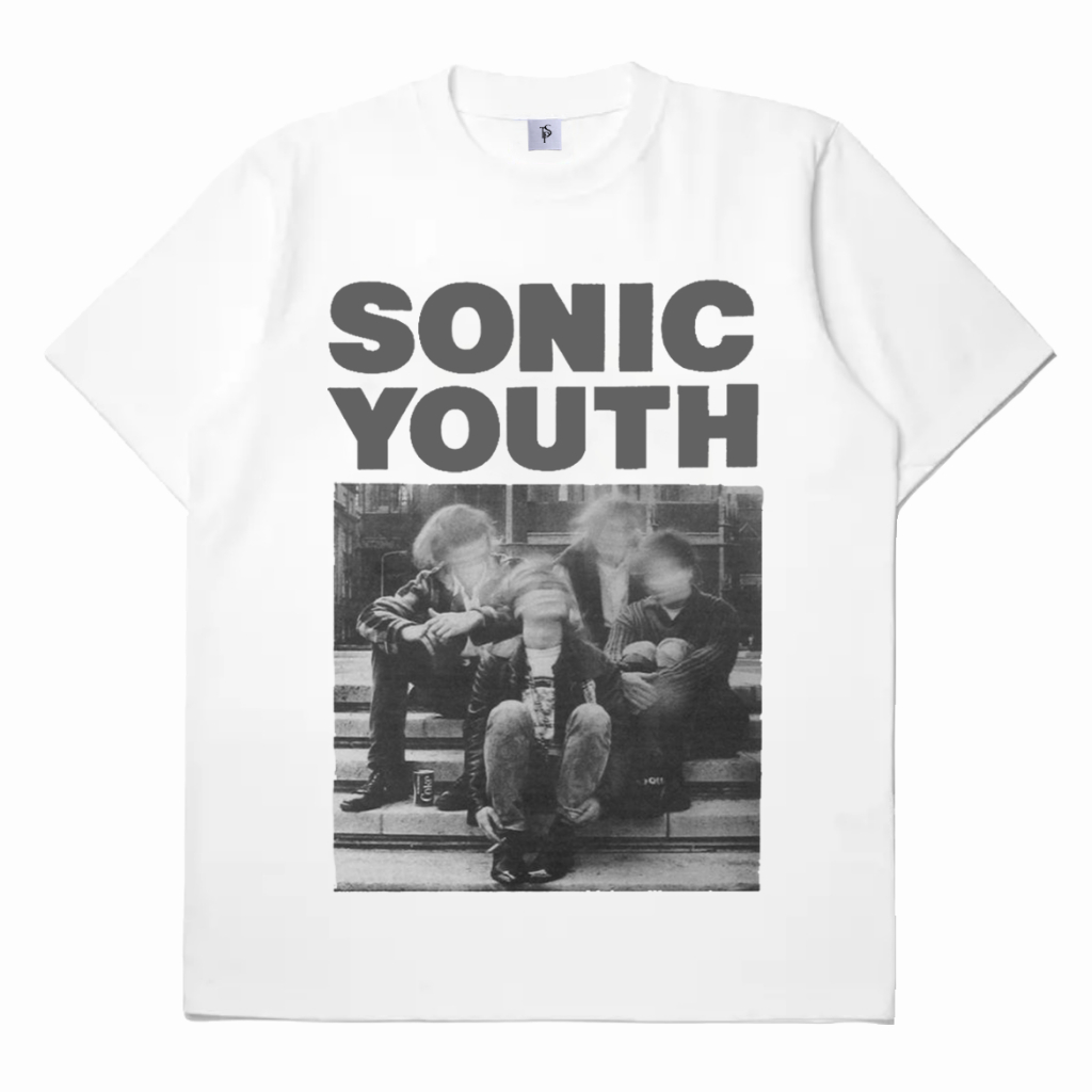 เสื้อยืด Band SONIC YOUTH - COTTON COMBED 24S TSHIRT