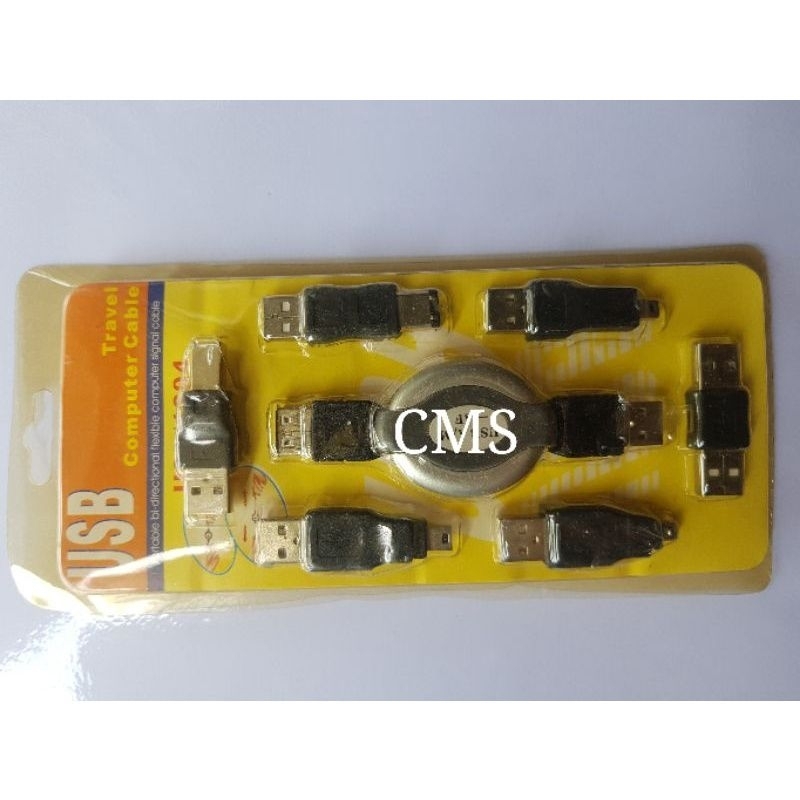 คอมพิวเตอร์ USB TC [TOSERBA] สายเคเบิล USB มัลติฟังก์ชั่น