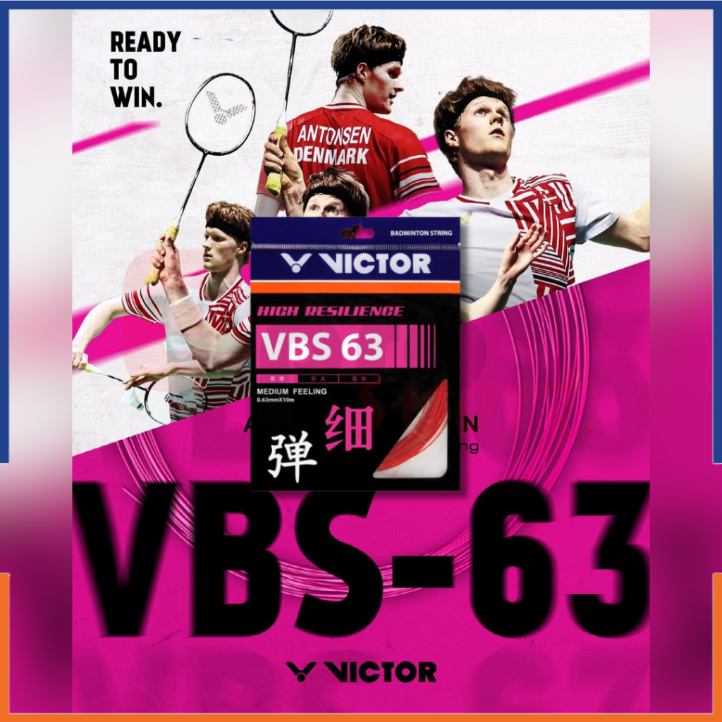Victor VBS 63 VBS63 VBS-63 สายแบดมินตันเดิม