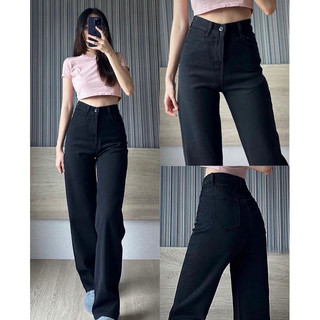 LOOSE JEANS HIGHWAIST WANITA TERBARU