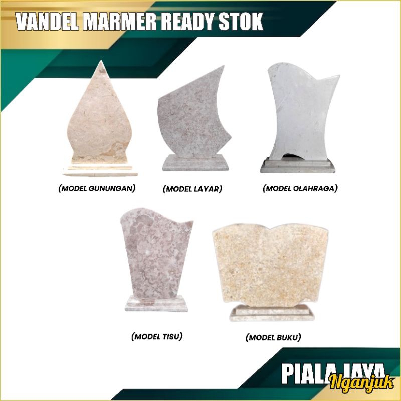 MARBLE PLAQUE - LARGE MARBLE VANDEL - MARBLE SOUVERNIR - MARBLE VANDEL