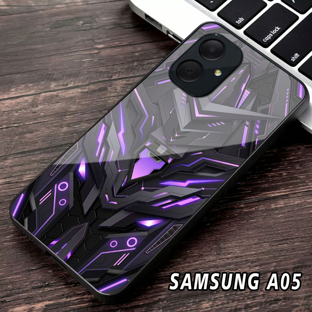 SAMSUNG A05 Glass Softcase - เคสโทรศัพท์มือถือ - SAMSUNG A05 [S182]