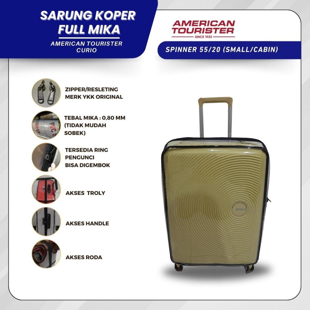 Reborn LC - ผ้าคลุมกระเป๋าเดินทาง | ผ้าคลุมกระเป๋าเดินทาง Fullmika Special American Tourister Curio 