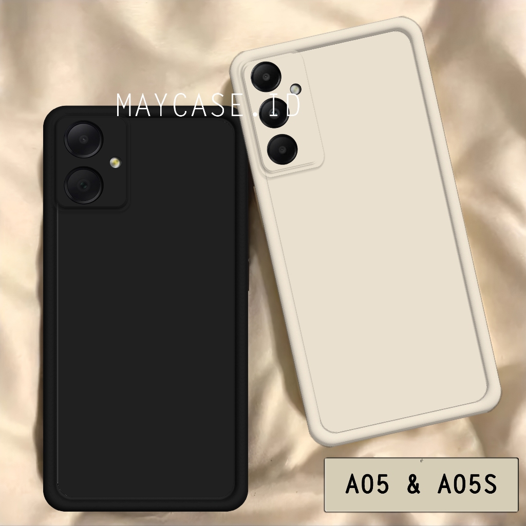 HP เคสซิลิโคนธรรมดาล่าสุด Samsung A05 และ Samsung A05S - Softcase DO Samsung A05 - เคสโทรศัพท์ Samsu